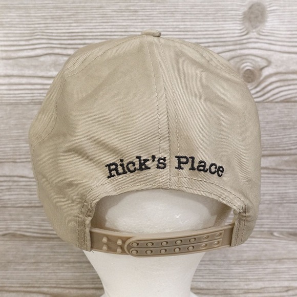 NEW! COPA CASINO ONE SIZE BEIGE ADJUSTABLE SNAPBACK BASEBALL HATE CAP - Picture 5 of 8